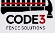 Code 3 Fence Solutions logo